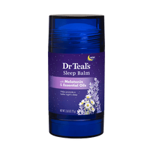 Load image into Gallery viewer, Dr Teal's Melatonin Sleep Body Balm with Lavender & Chamomile Oils, 2.65 oz