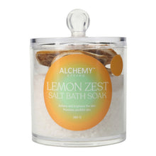 Load image into Gallery viewer, Lemon Zest Salt Bath Soak