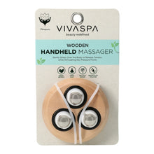 Load image into Gallery viewer, Wooden Handheld Massager
