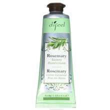 Load image into Gallery viewer, Difeel Luxury Moisturizing Hand Cream- Rosemary 1.4 oz.