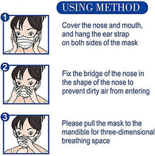 Load image into Gallery viewer, 3-Ply Disposable Face Mask-BLACK