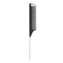 Load image into Gallery viewer, Black Carbon Pin Tail Comb