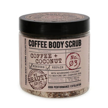 Load image into Gallery viewer, Coffee &amp; Coconut Dry Body Scrub, 19 Oz