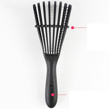 Load image into Gallery viewer, Black Easy Detangling Brush