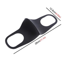 Load image into Gallery viewer, Soft Reusable Face Mask- 3 pack BLACK