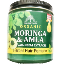 Load image into Gallery viewer, Essential Palace Organic Moringa Oil & Amla Oil Hair Pomade