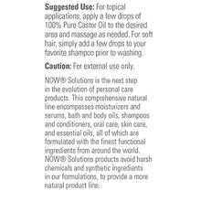 Load image into Gallery viewer, NOW 100% Castor Oil, 16 oz.