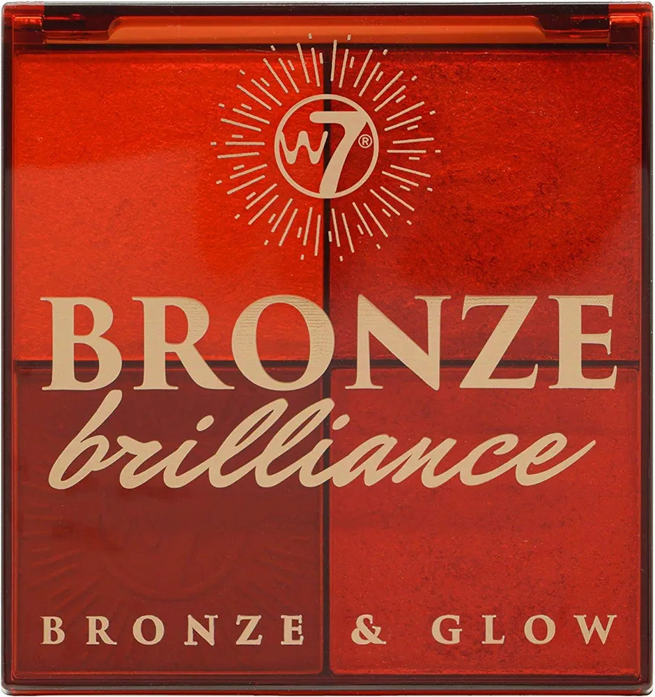 W7® Bronze Brilliance Bronze & Glow Makeup Palette