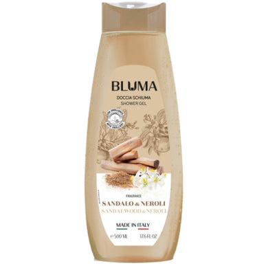 Bluma Shower Gel Sandalwood & Neroli 16.9oz