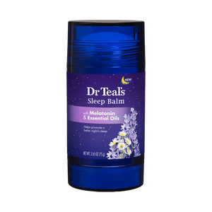Dr Teal's Melatonin Sleep Body Balm with Lavender & Chamomile Oils, 2.65 oz