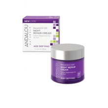 Load image into Gallery viewer, Andalou Naturals Resveratrol Q10 Night Repair Cream -- 1.7 fl oz