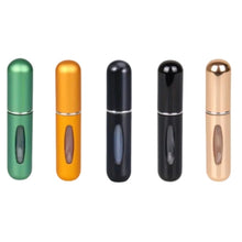 Load image into Gallery viewer, 5 ml Refillable Perfume Atomizer - 5 pack