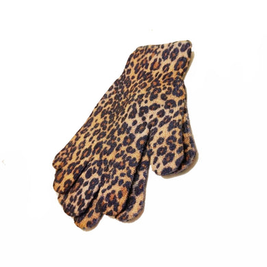 bath to the basics deep exfoliating bath gloves leopard