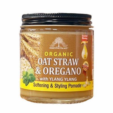 Organic Oat Straw & Oregano Hair Pomade, 4 oz.