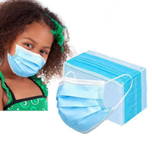 Load image into Gallery viewer, KID SIZE 3-Ply Disposable Face Mask - Grace of Melanin