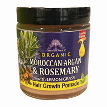 Load image into Gallery viewer, Organic Moroccan Argan Oil &amp; Rosemary Oil Hair Pomade, 4 oz.