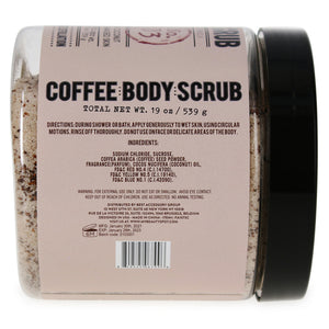 Coffee & Coconut Dry Body Scrub, 19 Oz