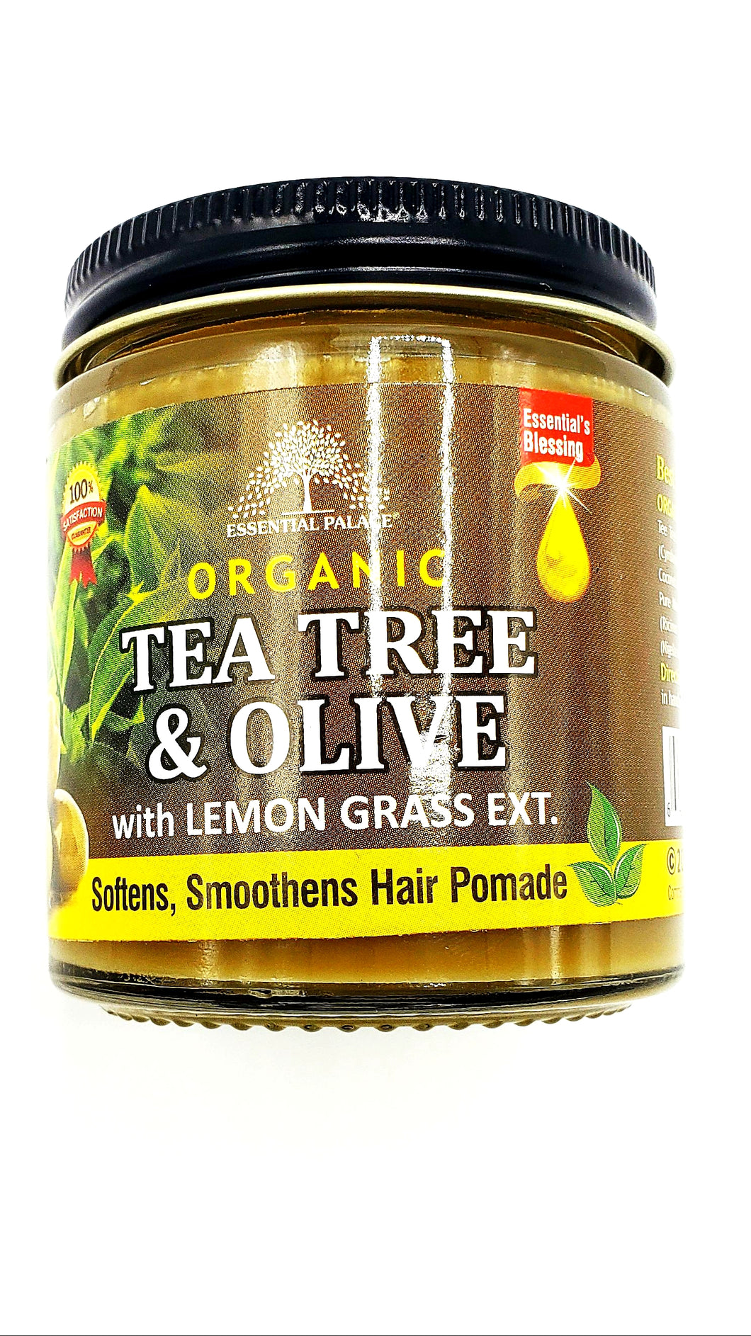 Essential Palace Organic Tea Tree Oil & Olive Oil Hair Pomade