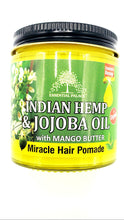 Load image into Gallery viewer, Indian Hemp &amp; Jojoba Oil Hair Pomade, 4 oz.