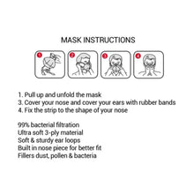 Load image into Gallery viewer, 3-Ply Disposable Face Mask-1 each