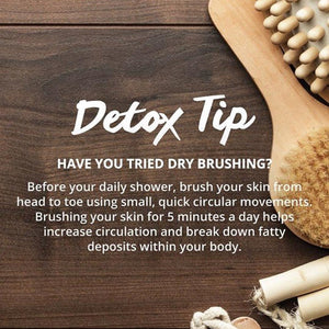 Detox Brush with Massage Nodules