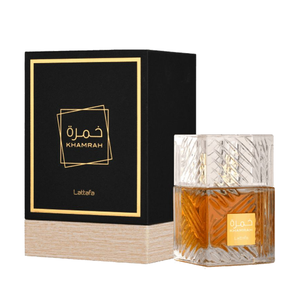 Khamrah | Eau De Parfum Spray (100 ml - 3.4Fl oz) by Lattafa