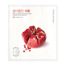 Load image into Gallery viewer, Nature Republic Real Nature Pomegranate Hydrogel Mask