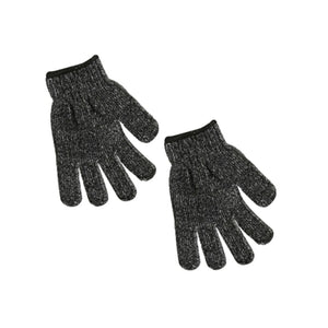 Charcoal Infused Spa Exfoliating Gloves
