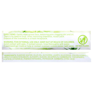 Facial Cleaning Wipes with Vitamin E, 30-ct