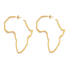Load image into Gallery viewer, Africa Map Earrings