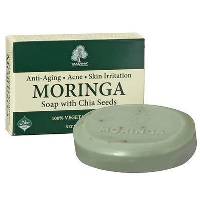 Madina Moringa Soap with Chia Seeds
